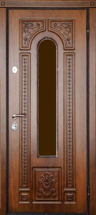 Дверь Белдорс Русь с окном - Внутренняя панель