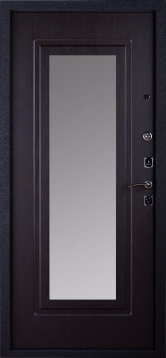 Дверь ЗД Техно Венге с зеркалом - Внутренняя панель