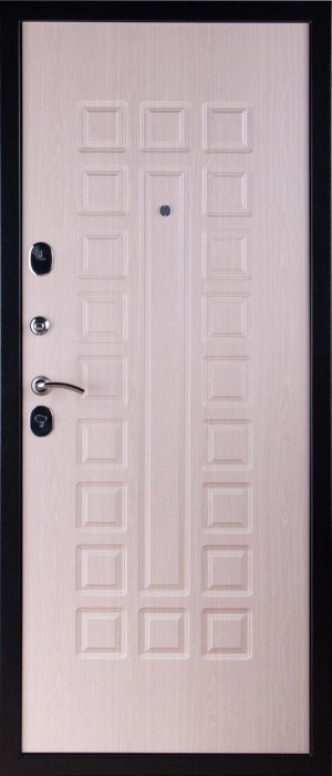 Дверь ЗД Премиум 3К Венге / Беленый дуб - Внутренняя панель