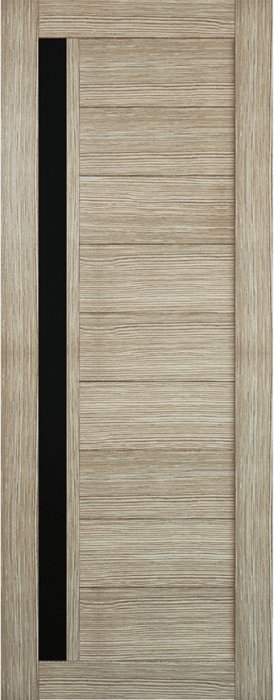 Дверь Меги 578 Серебро / Капучино - Внутренняя панель