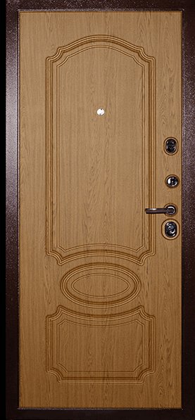 Дверь Дива МД-09Дуб светлый - Внутренняя панель