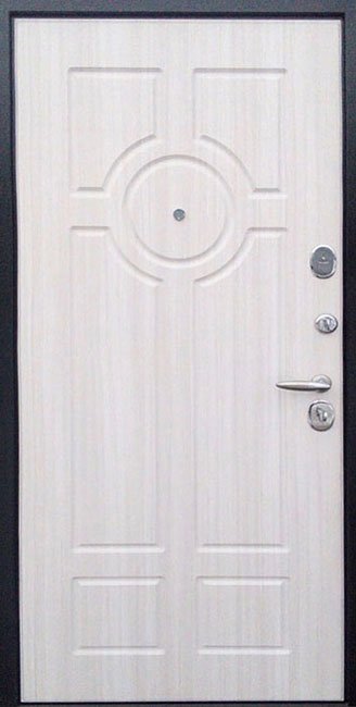 Дверь Дива МД-07 Орех Премиум / Сандал белый - Внутренняя панель