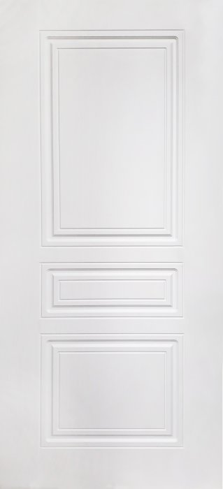 Дверь Интекрон "Элит" Лиственница кофе/Белая матовая ФЛ-243-М - Внутренняя панель