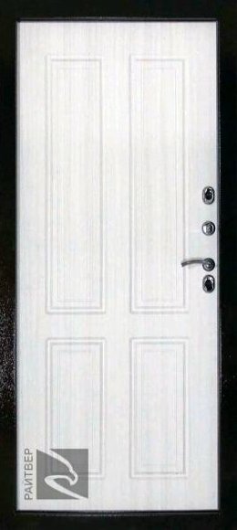 Дверь Кондор Термо ВенгеБеленый дуб - Внутренняя панель