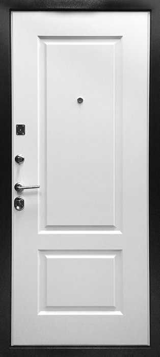 Дверь Ратибор Барьер 3К Белый Ясень - Внутренняя панель