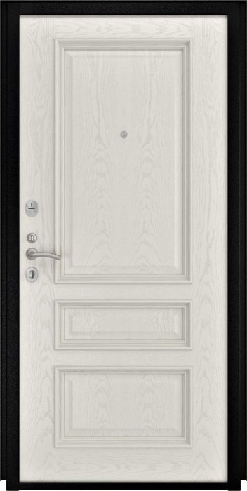 Дверь Luxor-22 Гера-2 дуб 9010 - Внутренняя панель