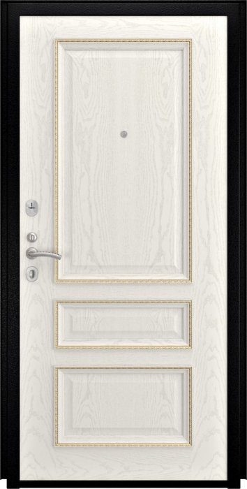 Дверь Luxor-22 Фемида-2 дуб 9010 - Внутренняя панель