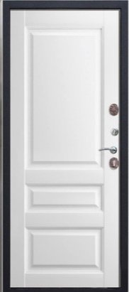 Дверь Цитадель Гарда 10,5 Грей/Белый матовый - Внутренняя панель