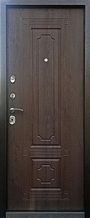 Дверь Персона Техно 3 Грецкий орех - Внутренняя панель