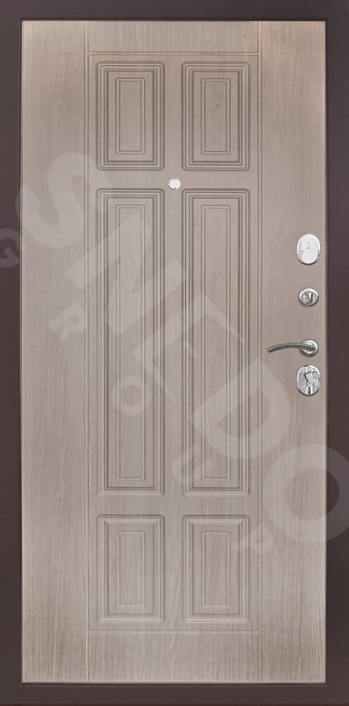Дверь Снедо Т30 3 К белая лиственница - Внутренняя панель