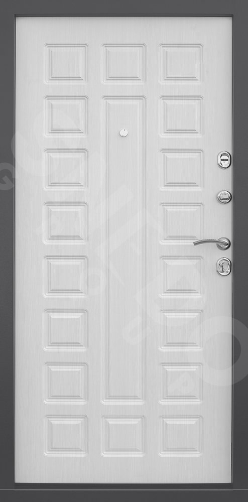 Дверь Снедо S01 3К винорит венге /белая лиственница - Внутренняя панель