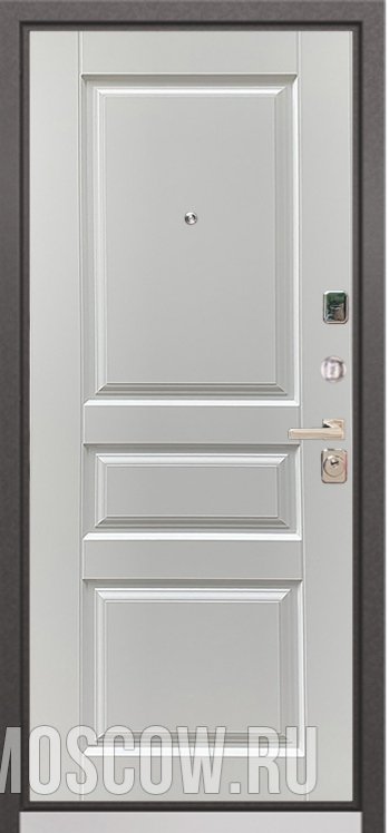 Дверь Бульдорс PREMIUM-90 Ларче темный 9Р-131/Дуб белый матовый 9PD-2 - Внутренняя панель