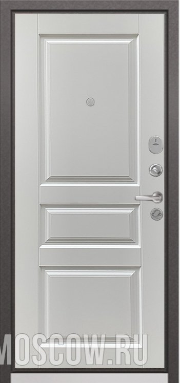 Дверь Бульдорс STANDART-90 Дуб Шоколад 9S-111/Ларче белый 9SD-2 - Внутренняя панель