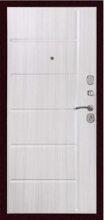 Дверь С-503 (Антик медный / Сандал белый) - Внутренняя панель