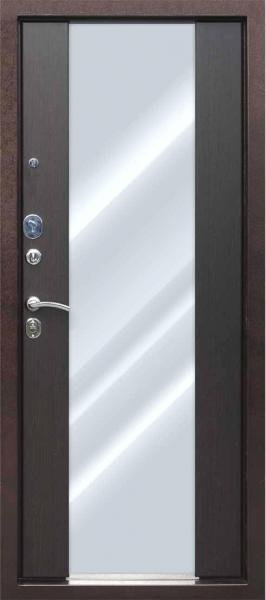 Дверь Zeттa NEO с зеркалом венге - Внутренняя панель