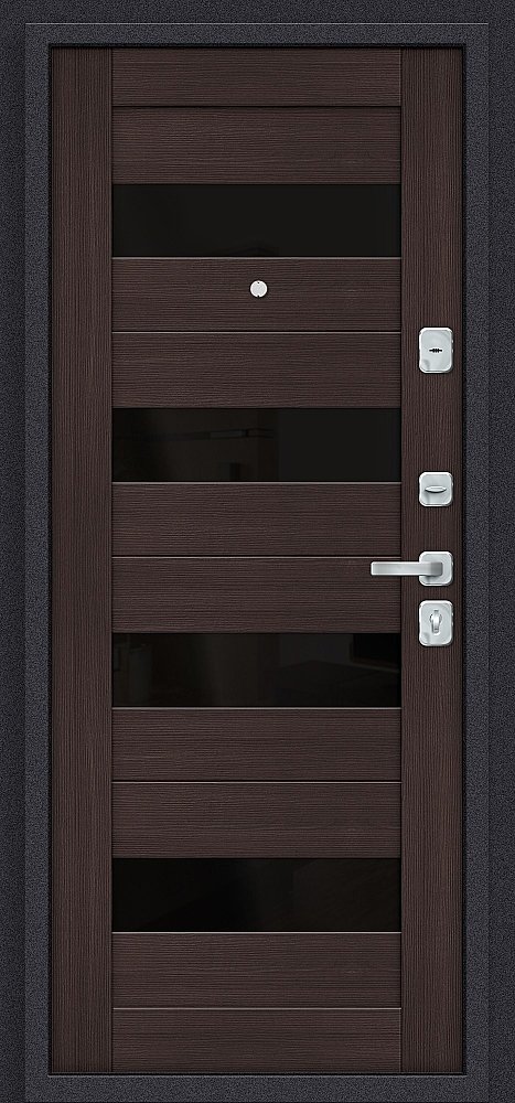 Дверь входная металлическая Porta M 4.П23 Almon 28 / Wenge Veralinga - Внутренняя панель