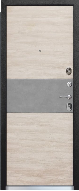 Дверь Цитодель Орландо 9,5 см  дуб винтаж белый - Внутренняя панель