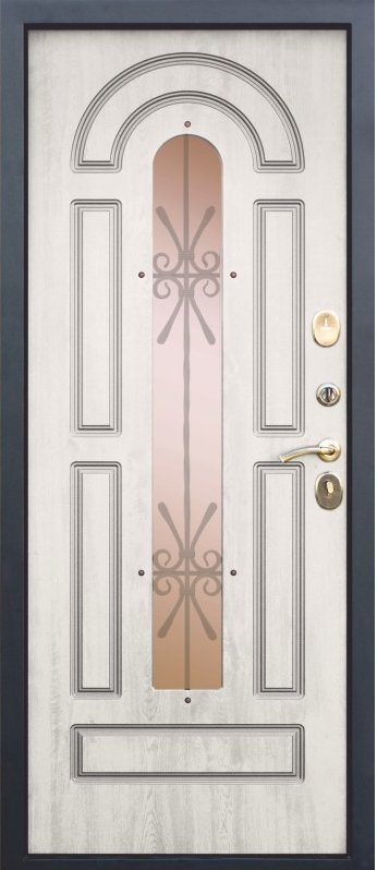 Дверь Цитодель Дверь Цитадель Vikont сосна белая - Внутренняя панель