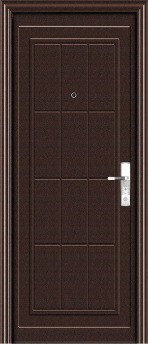 Дверь Форпост Прораб тёмно-коричневая - Внутренняя панель
