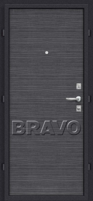 Дверь Bravo Кобра Black Wood - Внутренняя панель