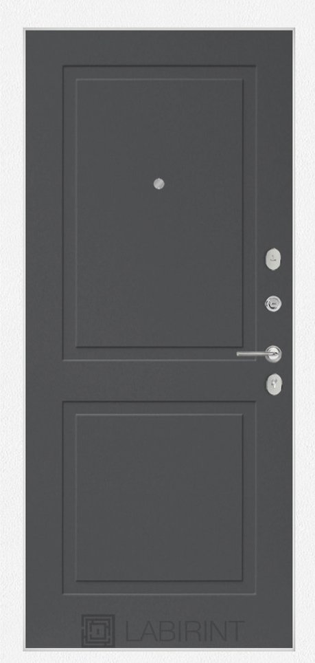 Дверь Лабиринт Платинум 11 - Графит софт - Внутренняя панель