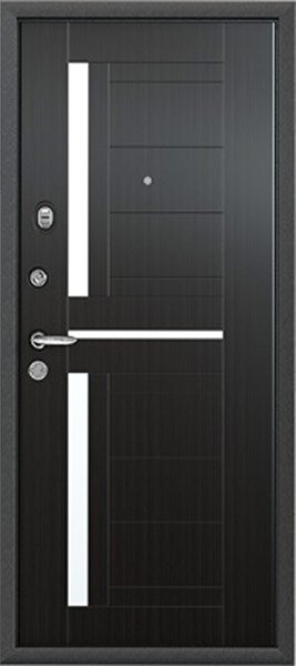 Дверь Torex Super Omega 10 ЭП Черный шелк RP-3 / ПВХ Венге RS-2 - Внутренняя панель