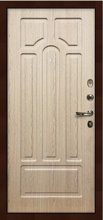 Дверь Лекс 1А / Беленый дуб (панель №25) - Внутренняя панель