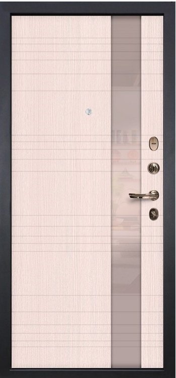 Дверь Витязь / Новита Беленый дуб (панель №52) - Внутренняя панель