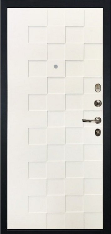 Дверь Гладиатор Винорит / Квадро Графит софт (панель №72) - Внутренняя панель