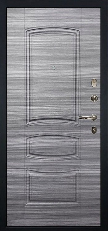 Дверь Легион Графит софт / Сандал серый (панель №69) - Внутренняя панель