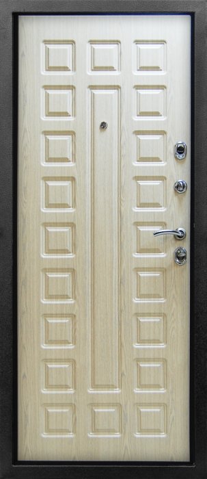 Дверь Снедо Сенатор 3К Винорит Венге/Белая лиственница - Внутренняя панель