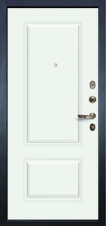 Дверь Сенатор Винорит / Вероника Белая эмаль (панель №55) - Внутренняя панель