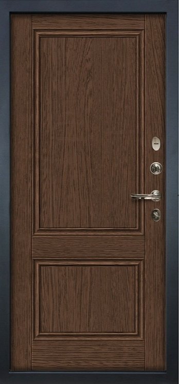 Дверь Сенатор 3К Графит софт / Энигма Орех (панель №57) - Внутренняя панель