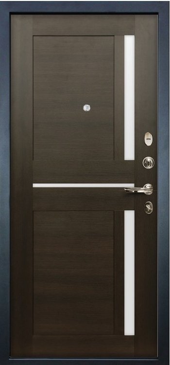 Дверь Сенатор 3К Сандал серый / Баджио Венге (панель №50) - Внутренняя панель