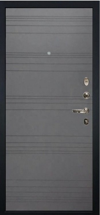 Дверь Сенатор 3К Сандал серый / Графит софт (панель №70) - Внутренняя панель