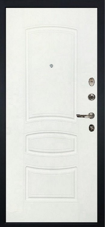 Дверь Сенатор 3К Сандал серый / Белая шагрень (панель №68) - Внутренняя панель