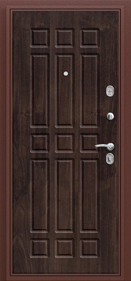 Дверь Браво Старт Антик Медь/П-28 (Темная Вишня) - Внутренняя панель