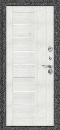 Дверь Браво Porta S 109.П29  Антик Серебро/Bianco Veralinga - Внутренняя панель