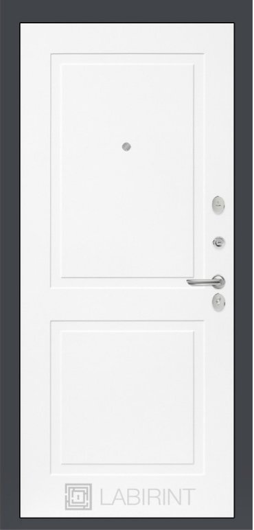 Дверь Бетон 11 - Белый софт - Внутренняя панель