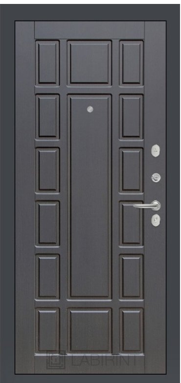 Дверь Бетон 12 - Венге - Внутренняя панель