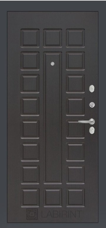 Дверь Бетон 04 - Венге - Внутренняя панель