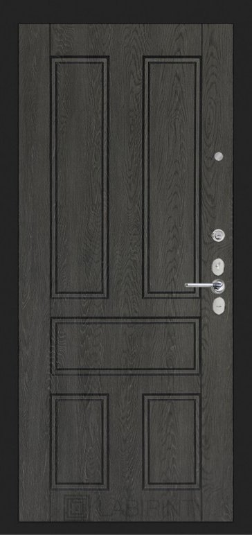 Дверь BLACK 10 - Дуб филадельфия графит - Внутренняя панель