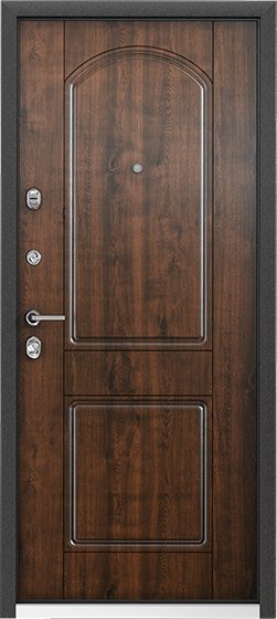 Дверь Torex Ultimatum МР Медь / КТ Дуб медовый КВ-8, левая, 880 мм - Внутренняя панель