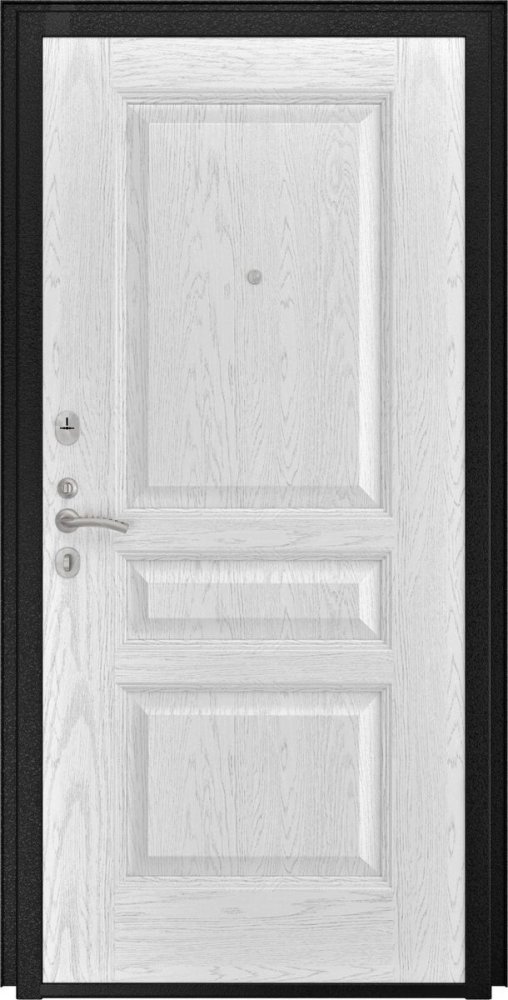 Дверь Luxor-35 Атлант-2 Ясень белая эмаль - Внутренняя панель