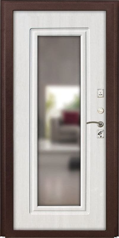 Дверь Luxor-36 ФЛЗ-120 ПВХ белый ясень - Внутренняя панель