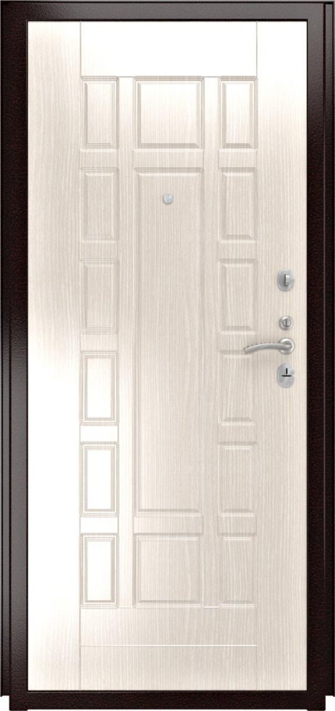Дверь Luxor-5 ФЛ-244 ПВХ Беленый дуб - Внутренняя панель