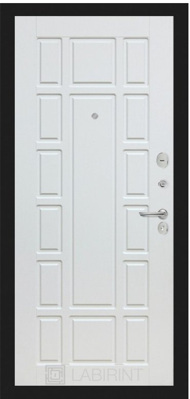Дверь Лабиринт  COSMO 12 - Белое дерево - Внутренняя панель
