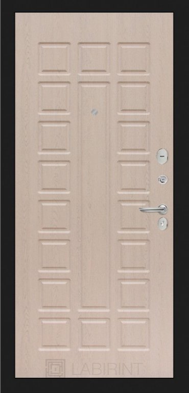 Дверь Лабиринт COSMO 04 - Беленый дуб - Внутренняя панель
