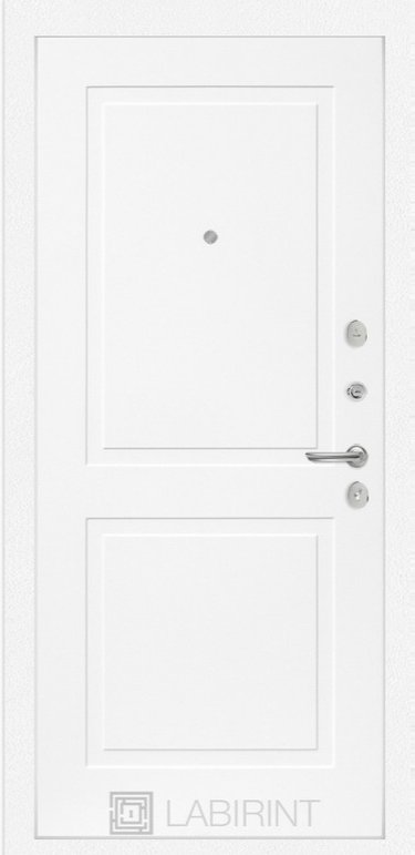 Дверь Лабиринт Трендо 11 - Белый софт - Внутренняя панель
