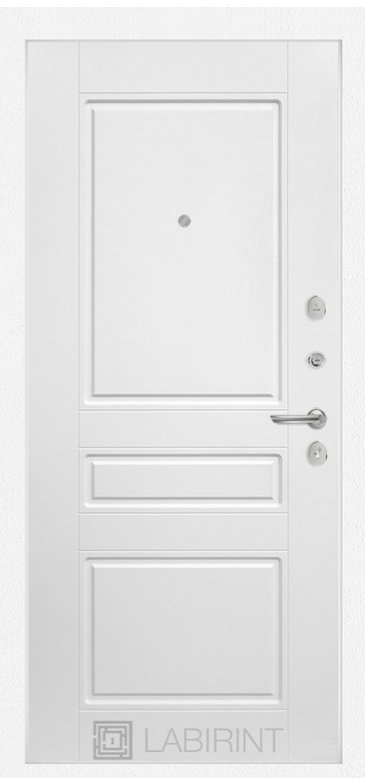 Дверь Лабиринт Трендо 03 - Белый софт - Внутренняя панель